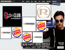Tablet Screenshot of partycardberlin.de